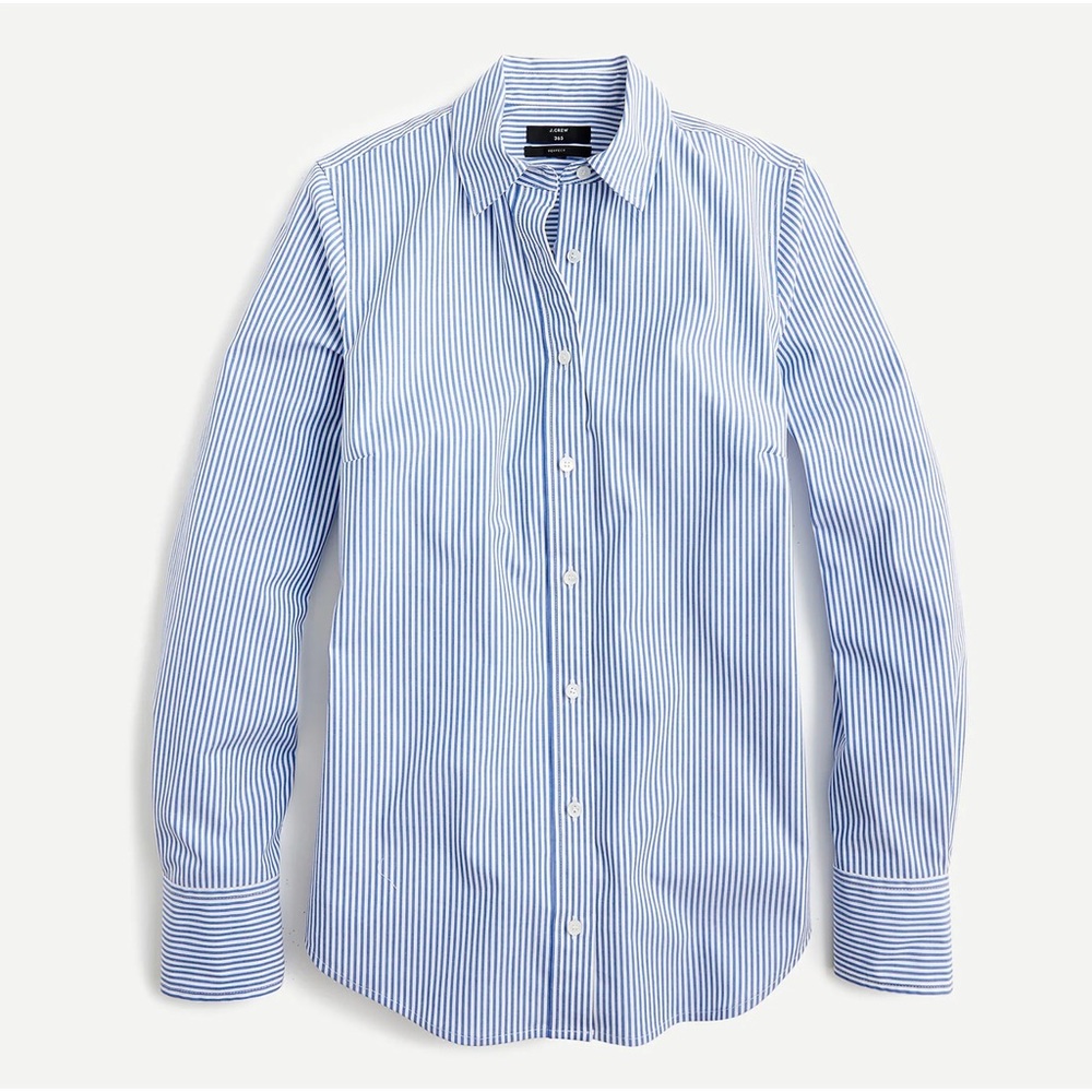 J.Crew stretch perfect button up stripe